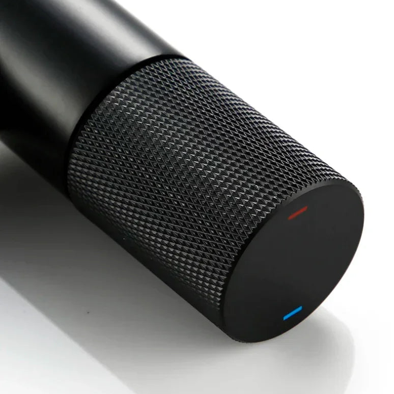 Mitigeur de salle de bainnoir mate