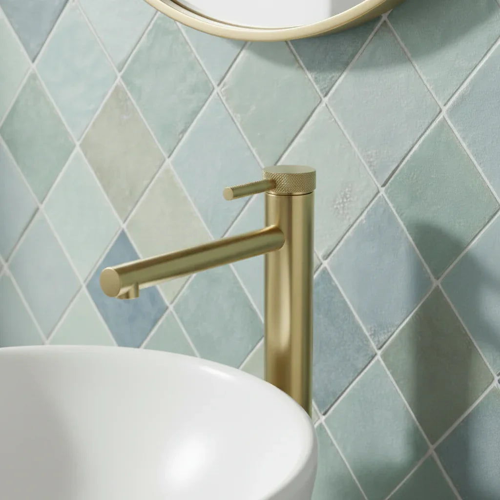 Mitigeur de vasque or brossé XL