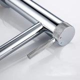 Mitigeur de salle de bain chromé