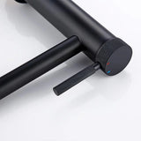 Mitigeur de salle de bain noir mate