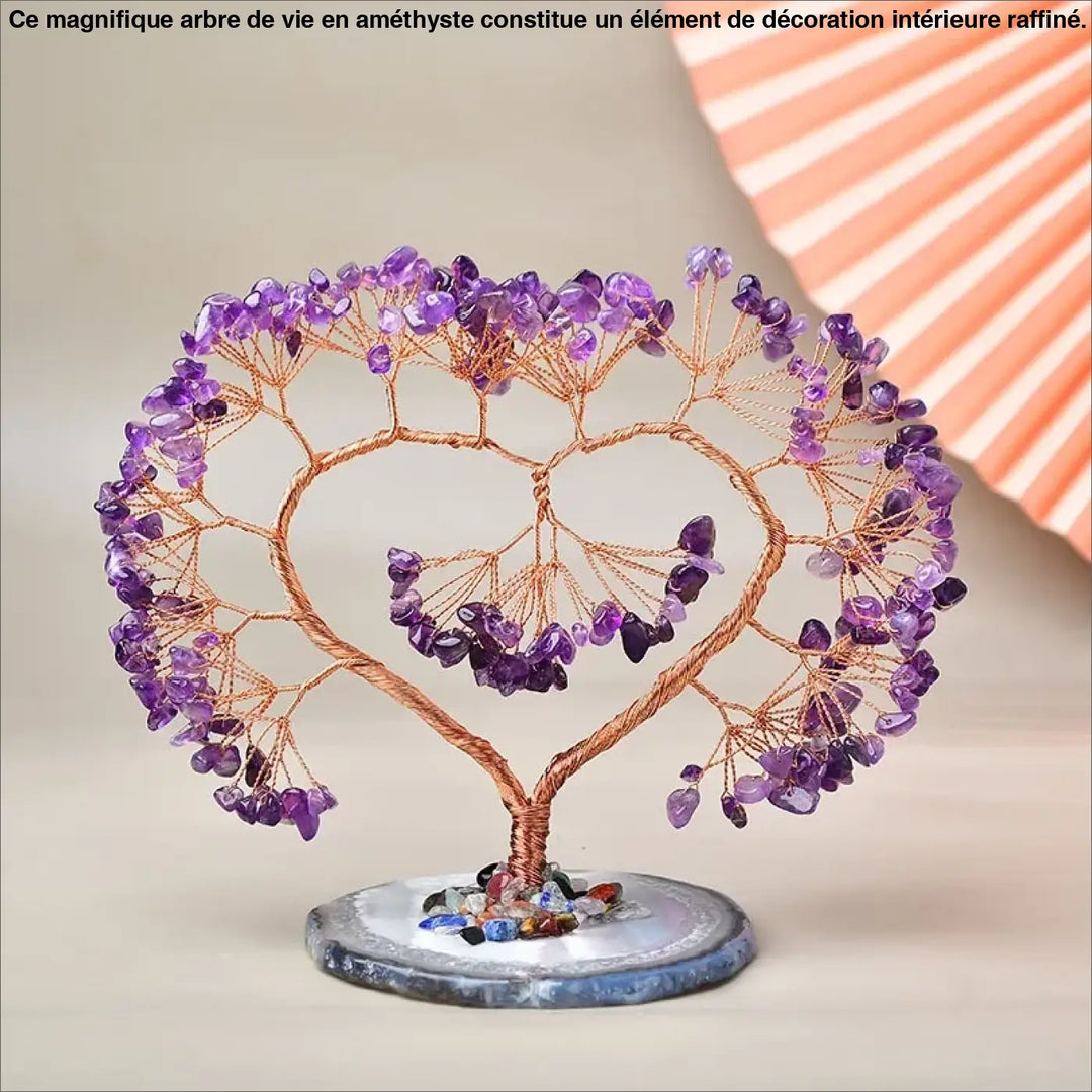 Amour – Arbre de Vie en Améthyste