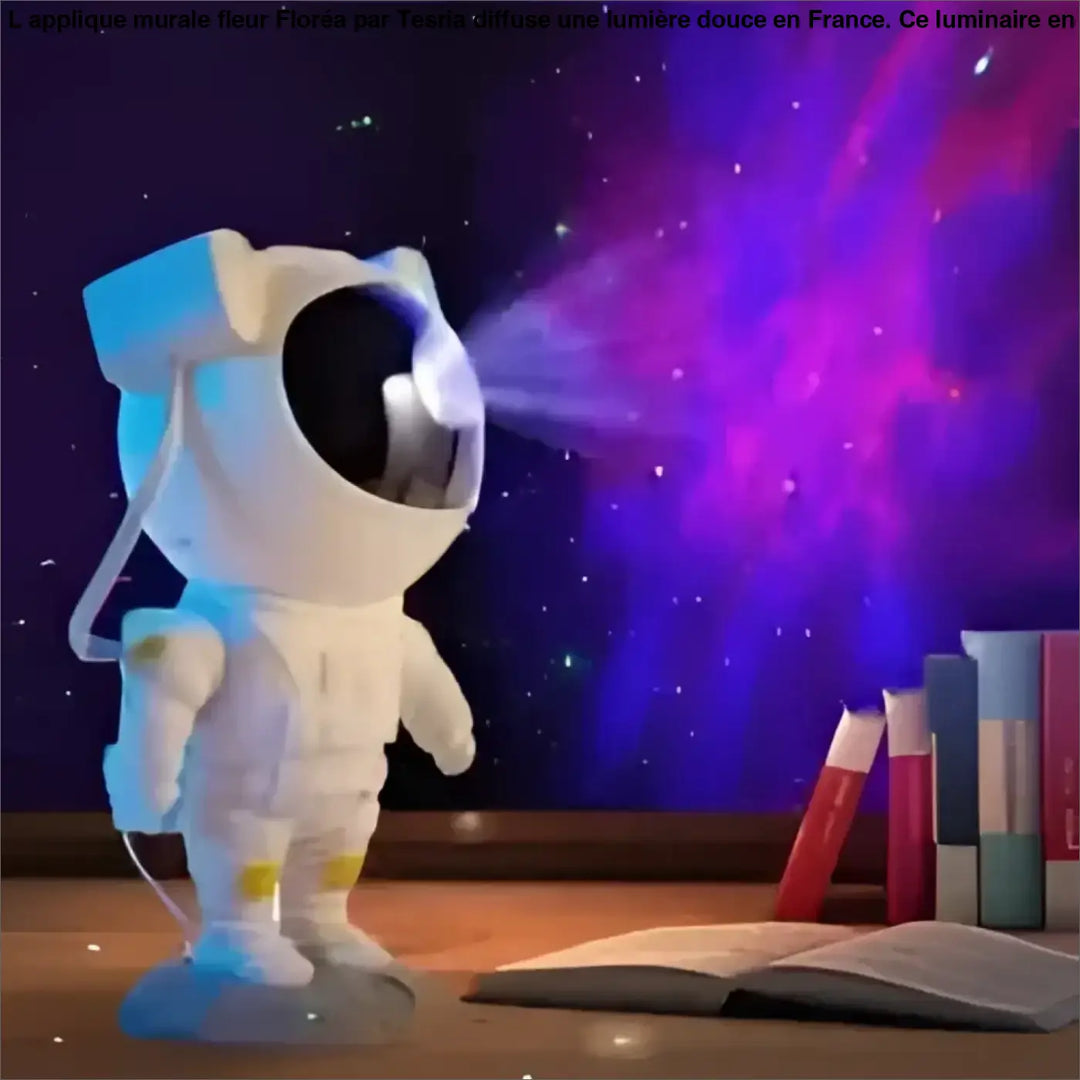 Astronaute Projecteur Galaxie Avec Minuterie LED