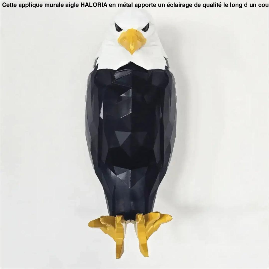 Applique Murale Aigle Noir Et Blanc Pour Enfant