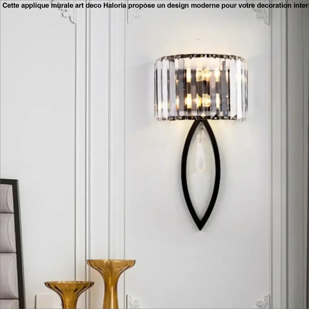 Applique murale art déco avec un design moderne et tendance

