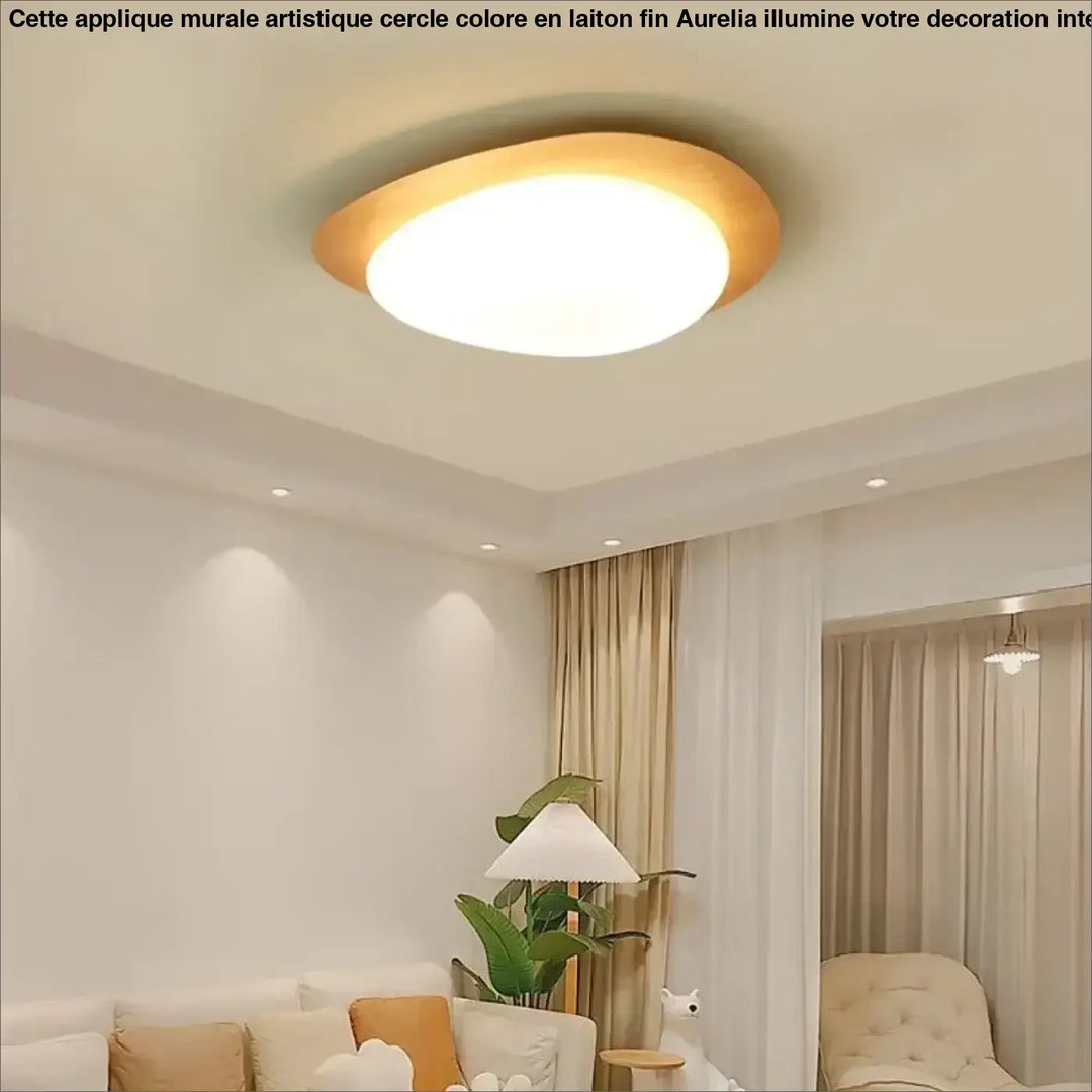 Plafonnier LED moderne pour salon ou chambre cosy