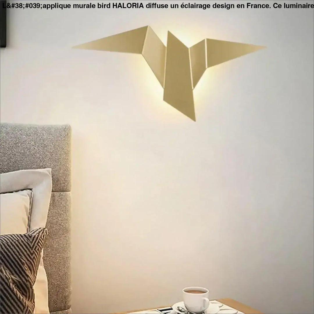 Applique Murale Bird En Aluminium Style Moderne