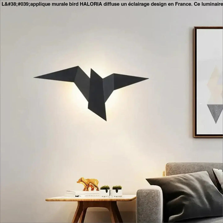 Applique Murale Bird En Aluminium Style Moderne