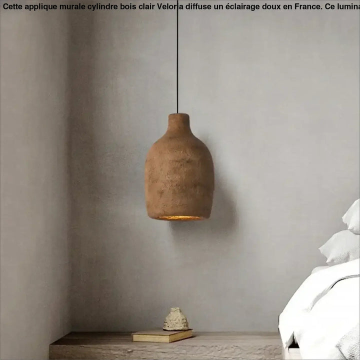 Suspension luminaire chic en résine forme organique moderne