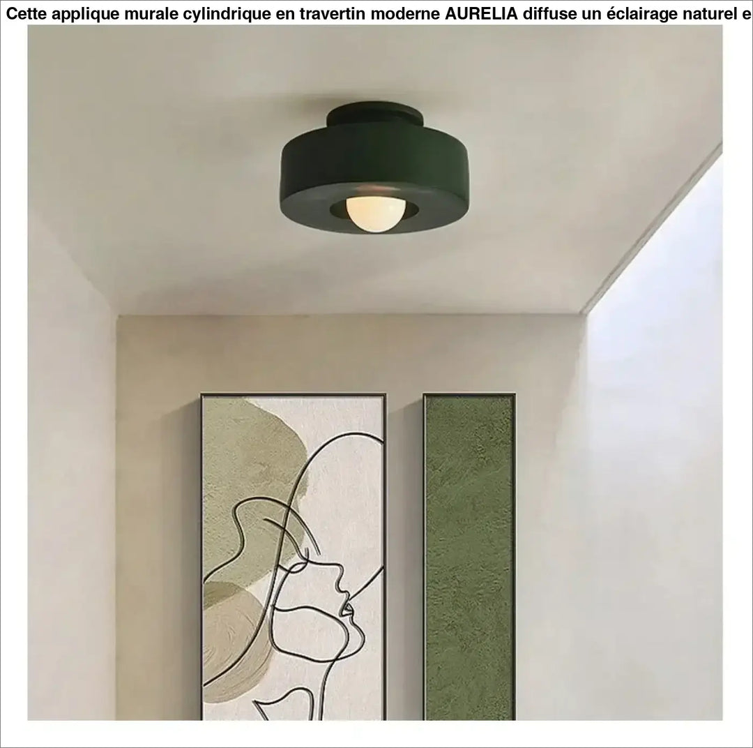 Plafonnier compact style scandinave au design moderne