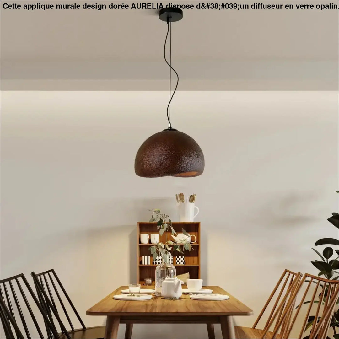 Suspension luminaire moderne en hdps design contemporain