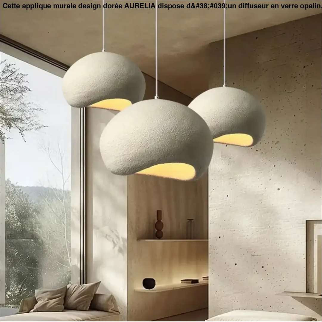 Suspension luminaire moderne en hdps design contemporain