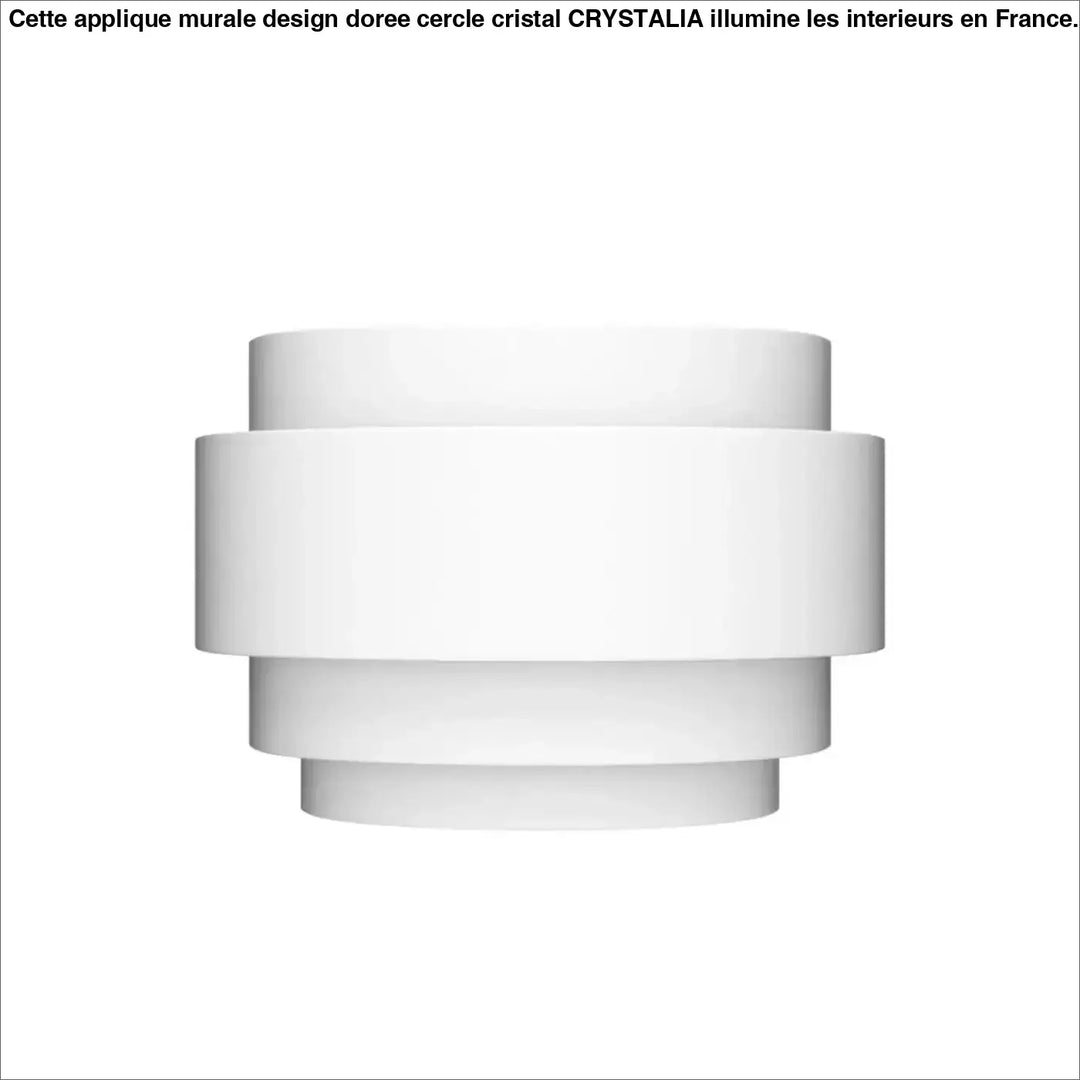 Applique Murale Led Moderne Cylindrique Blanche Lumière Haut Bas