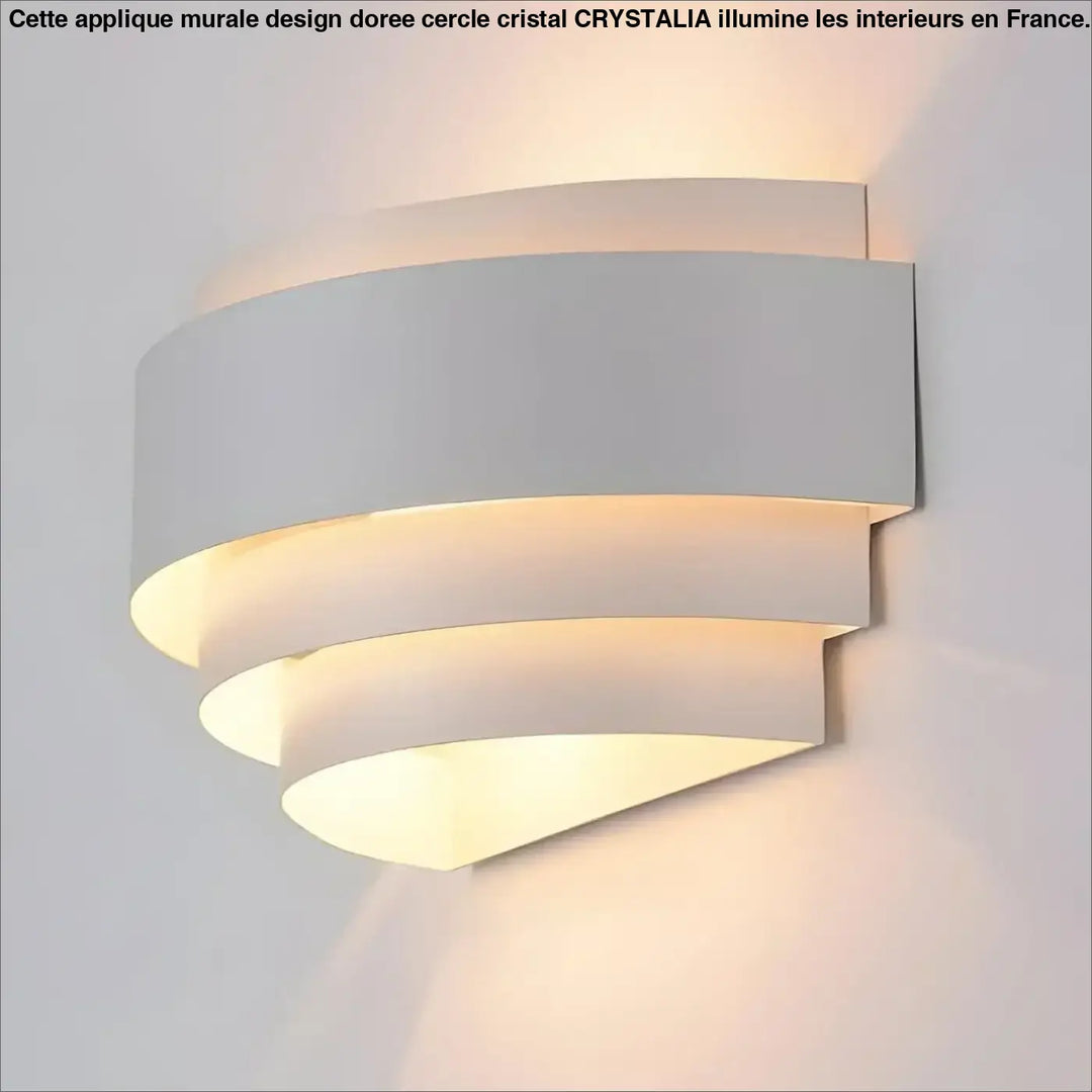Applique Murale Led Moderne Cylindrique Blanche Lumière Haut Bas
