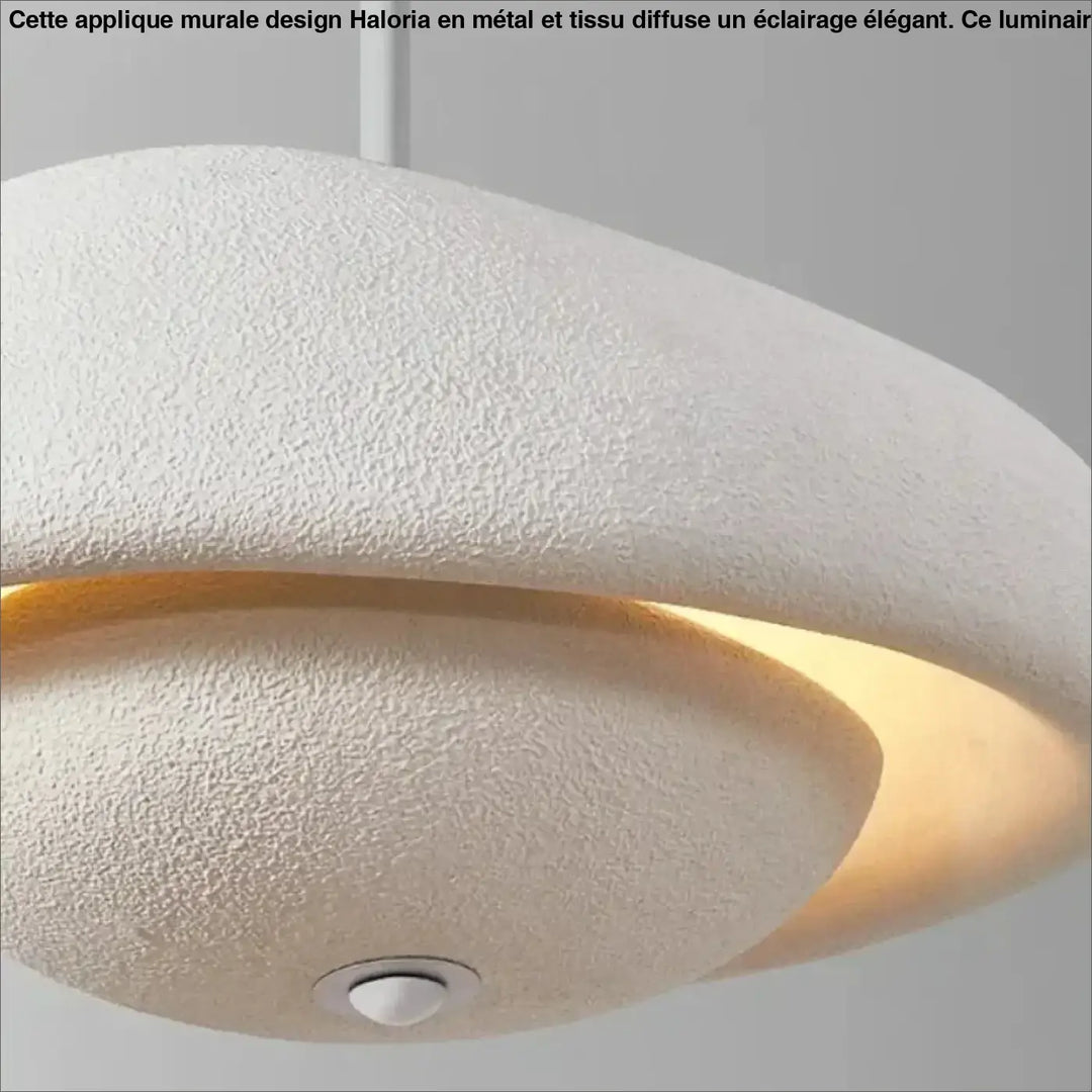 Suspension Moderne Design Dôme Texturé Blanc Noir Gris Intérieur Doré