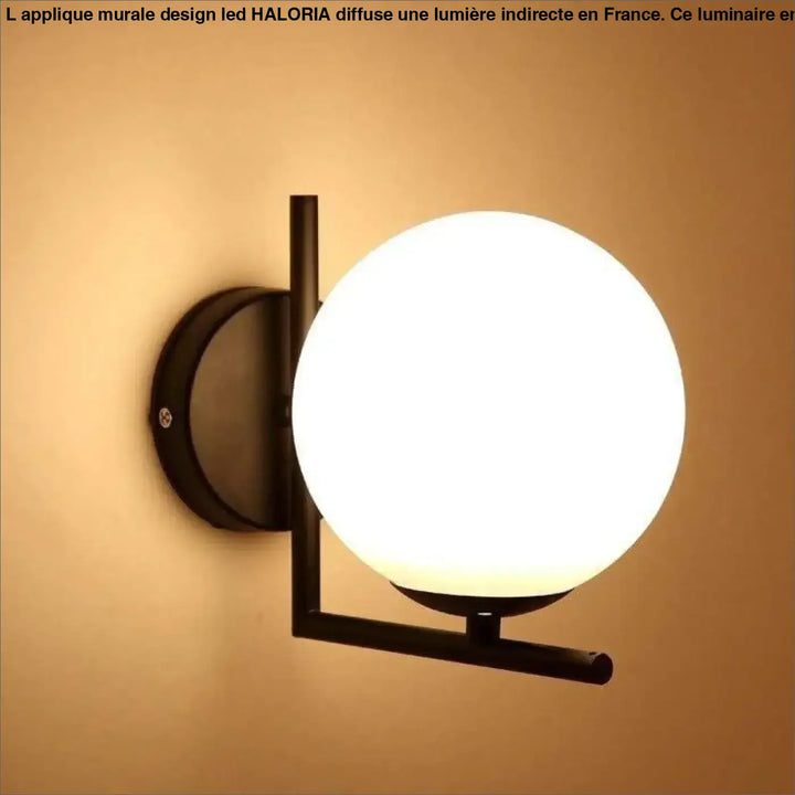 Applique Murale Design Led Bras En L Inversé Laiton