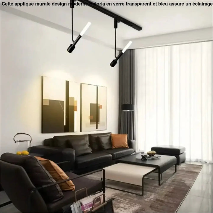 Suspension Spot LED Minimaliste Orientable Style Élégant