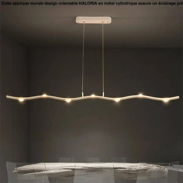 Suspension luminaire en forme de branche minimaliste moderne