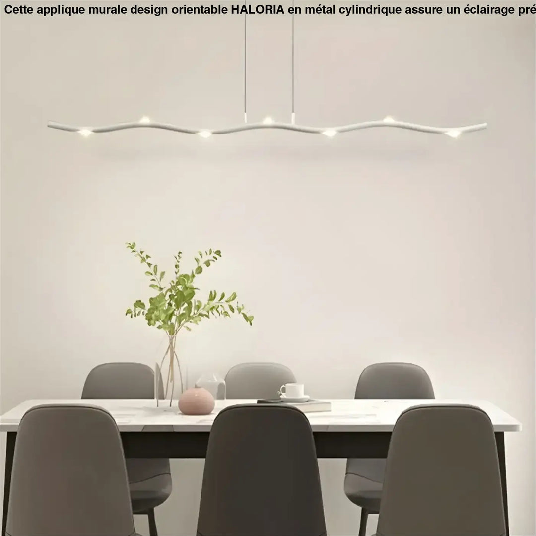 Suspension luminaire en forme de branche minimaliste moderne