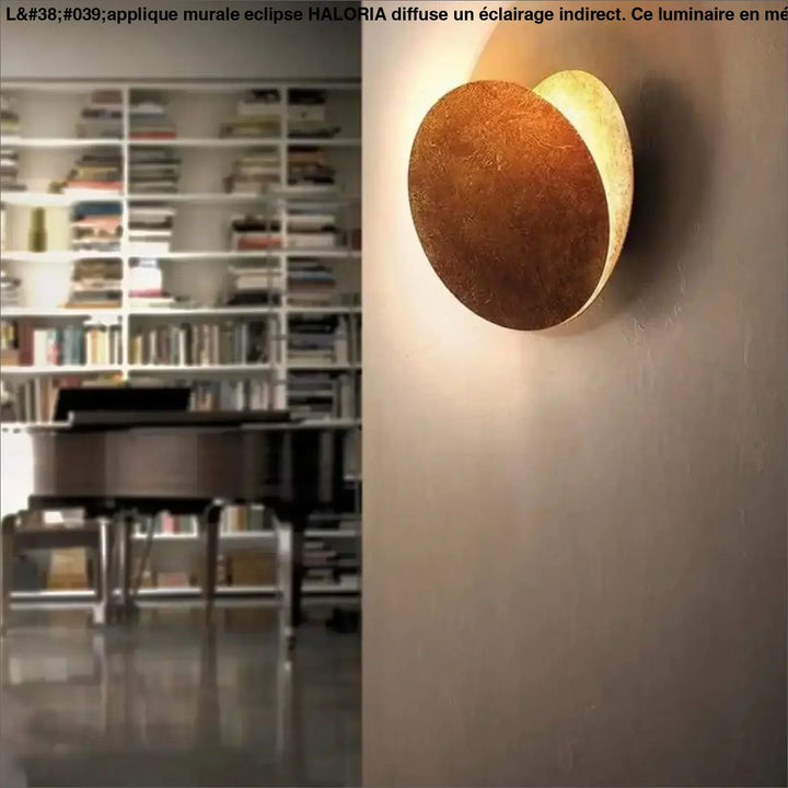 Applique Murale Eclipse Aluminium Moderne