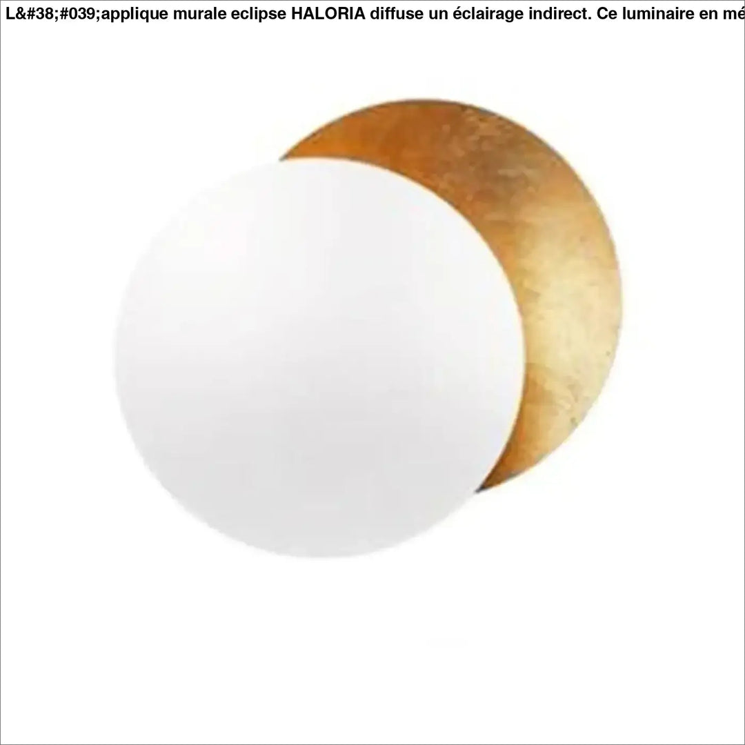 Applique Murale Eclipse Aluminium Moderne