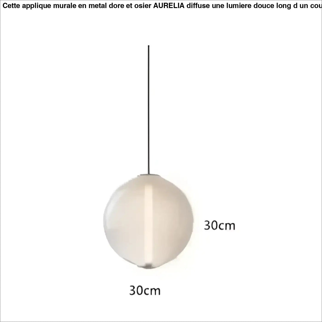 Suspension luminaire élégante style contemporain en verre