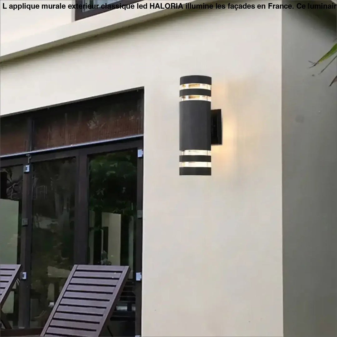 Applique Murale Extérieur Classique LED Cylindre