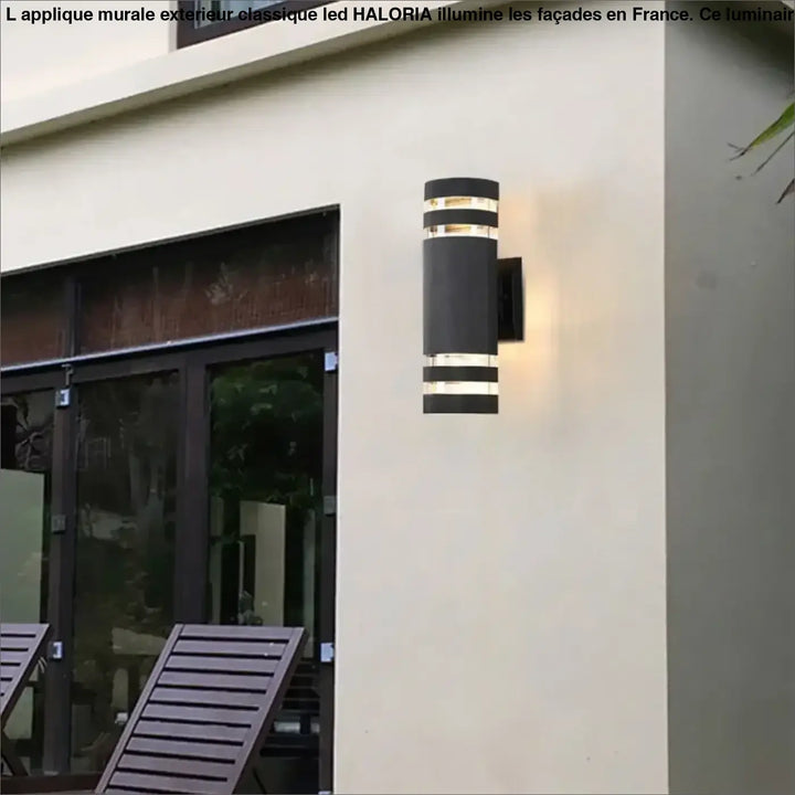 Applique Murale Extérieur Classique LED Cylindre