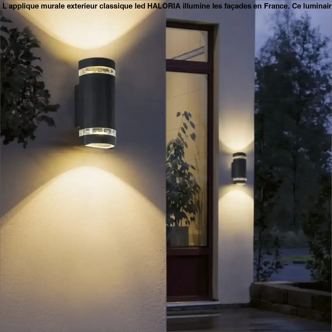 Applique Murale Extérieur Classique LED Cylindre