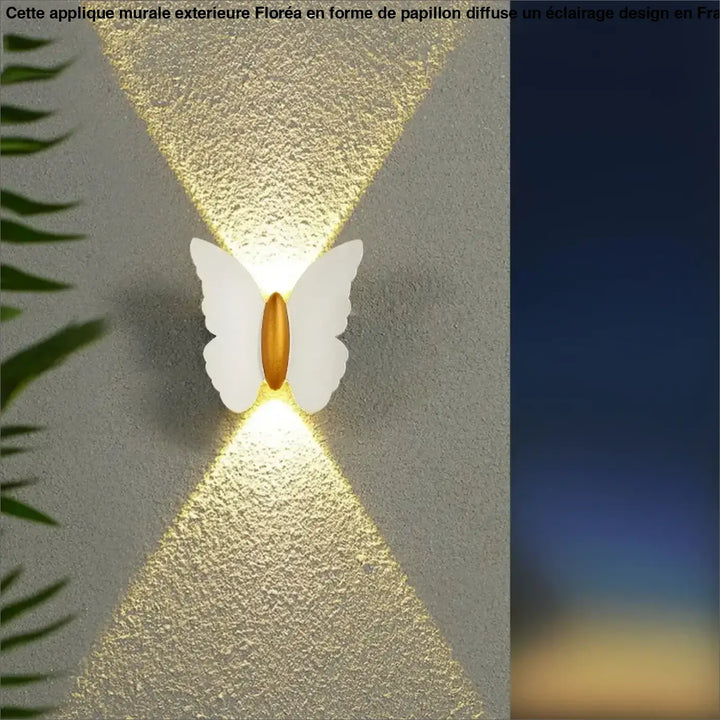 Applique Murale Extérieure En Forme De Papillon Design