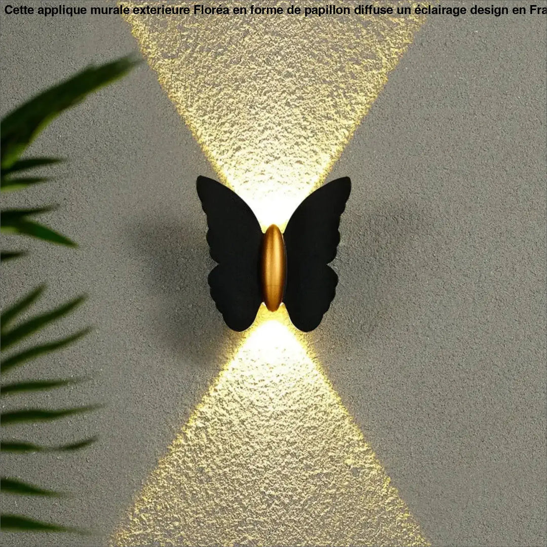 Applique Murale Extérieure En Forme De Papillon Design