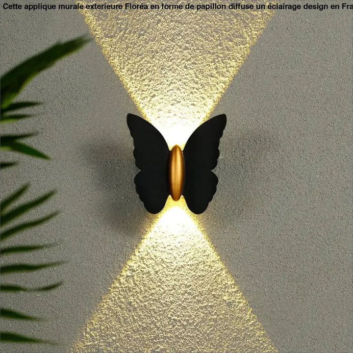 Applique Murale Extérieure En Forme De Papillon Design