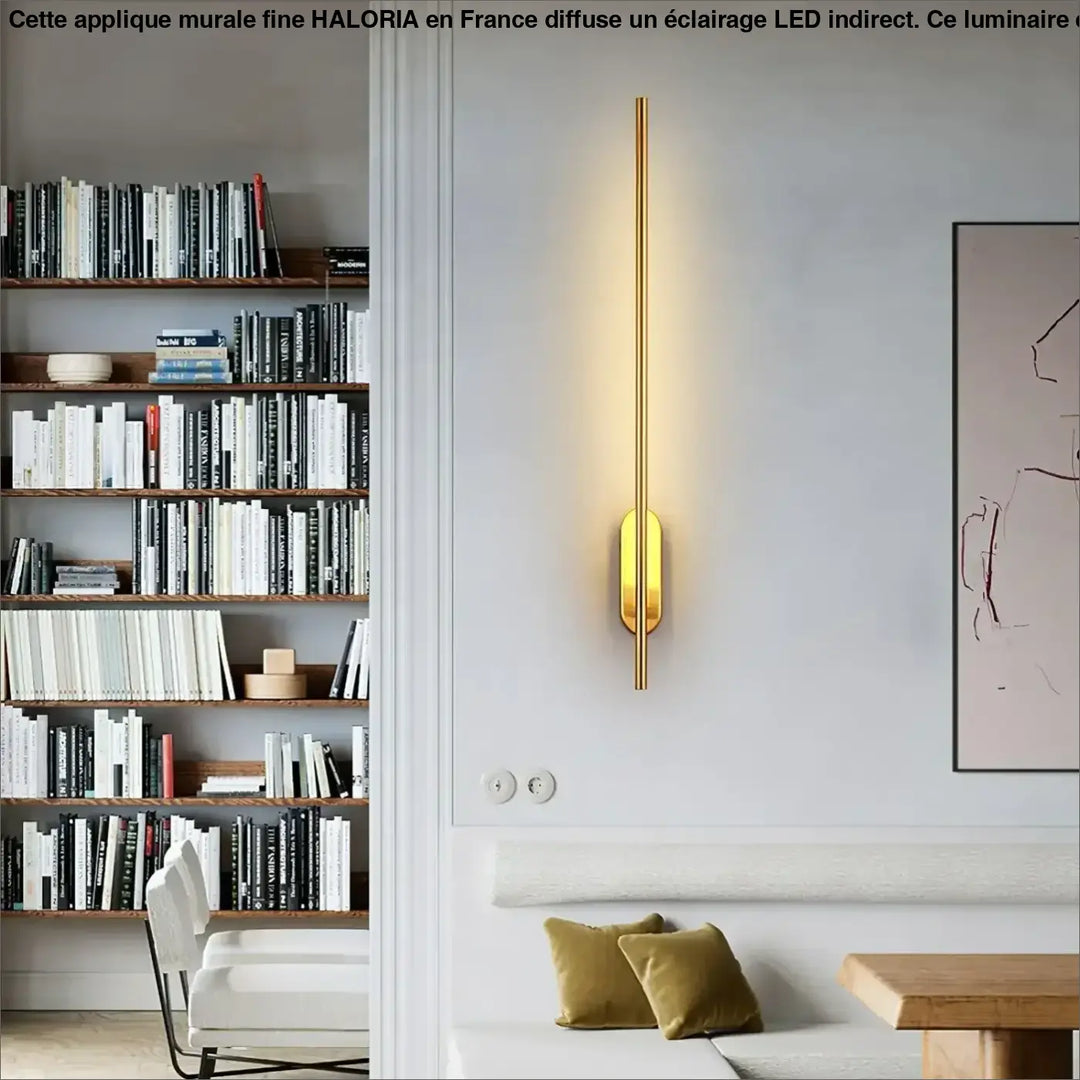 Applique Murale Salon Design Vertical Barre Fine