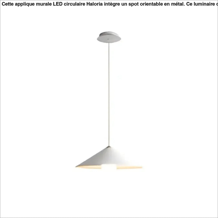 Suspension luminaire temari blanc conique avec design minimaliste et cordon fin pour luminaire moderne suspension luminaire moderne