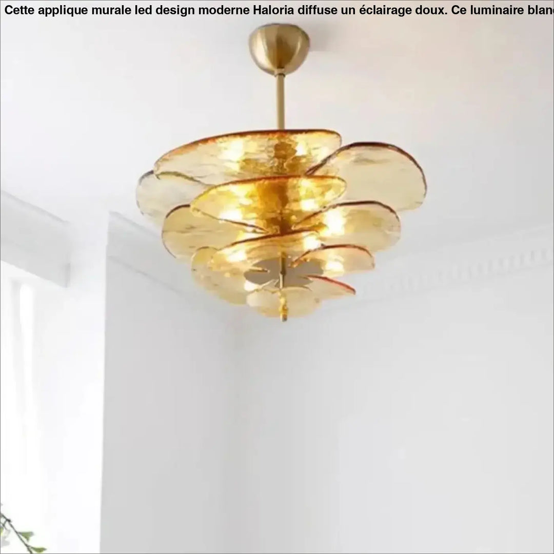 Suspension En Verre Coloré Style Élégant Pour Salle À Manger Chic