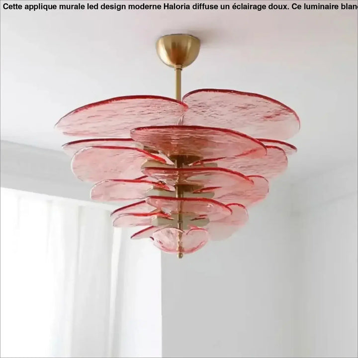 Suspension En Verre Coloré Style Élégant Pour Salle À Manger Chic