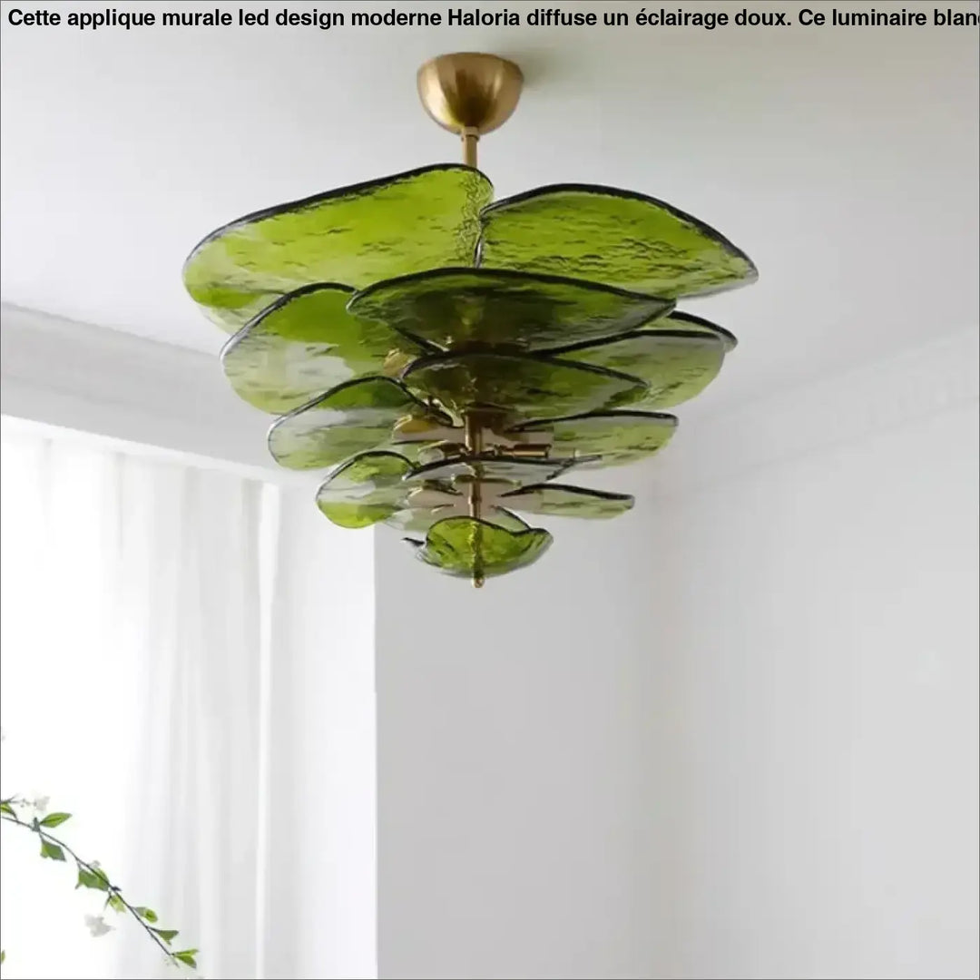 Suspension En Verre Coloré Style Élégant Pour Salle À Manger Chic