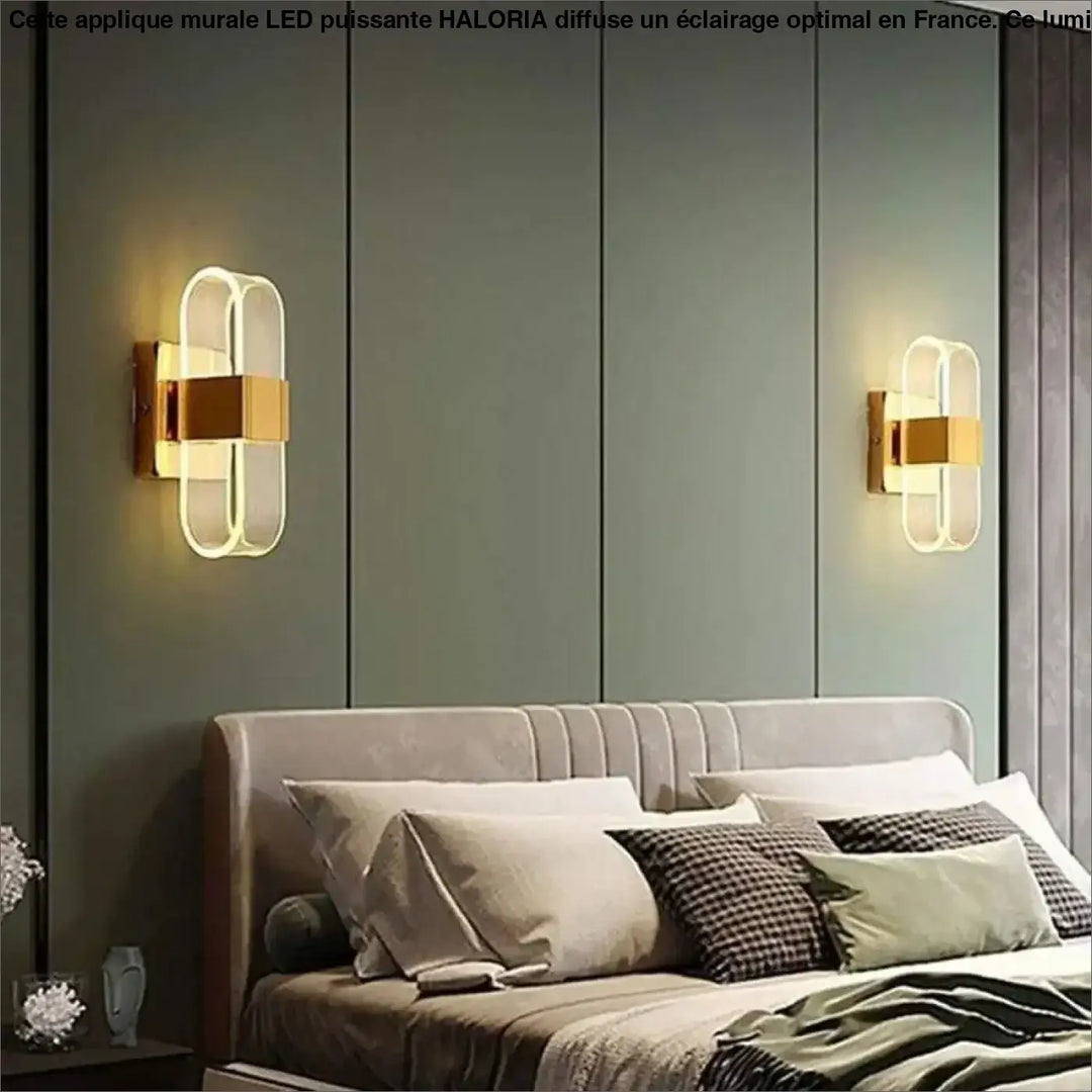 Applique Murale LED Puissante Design Et Facile À Poser