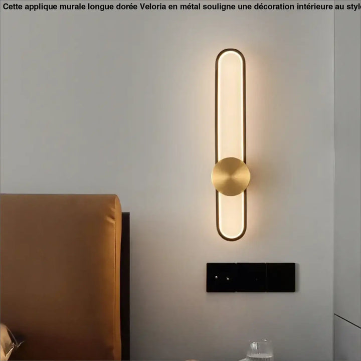 Applique Murale Longue Au Style Aérien Et Scandinave En Métal