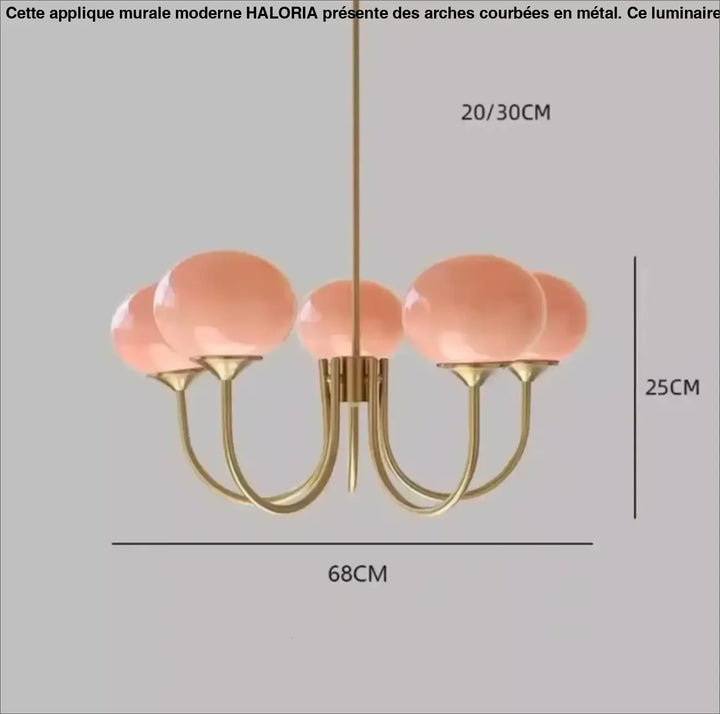 Suspension luminaire rétro en finition crème au style élégant