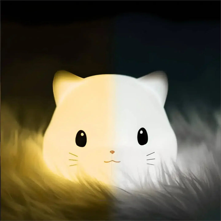 Silicone Cat Night Light | Children Night Lights