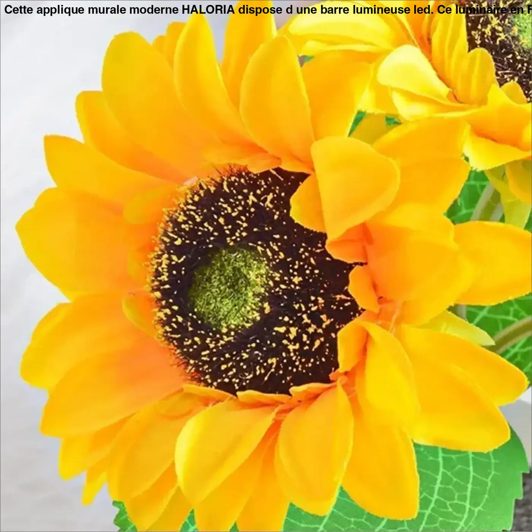 Lampe tournesol led décor naturel pour ambiance douce