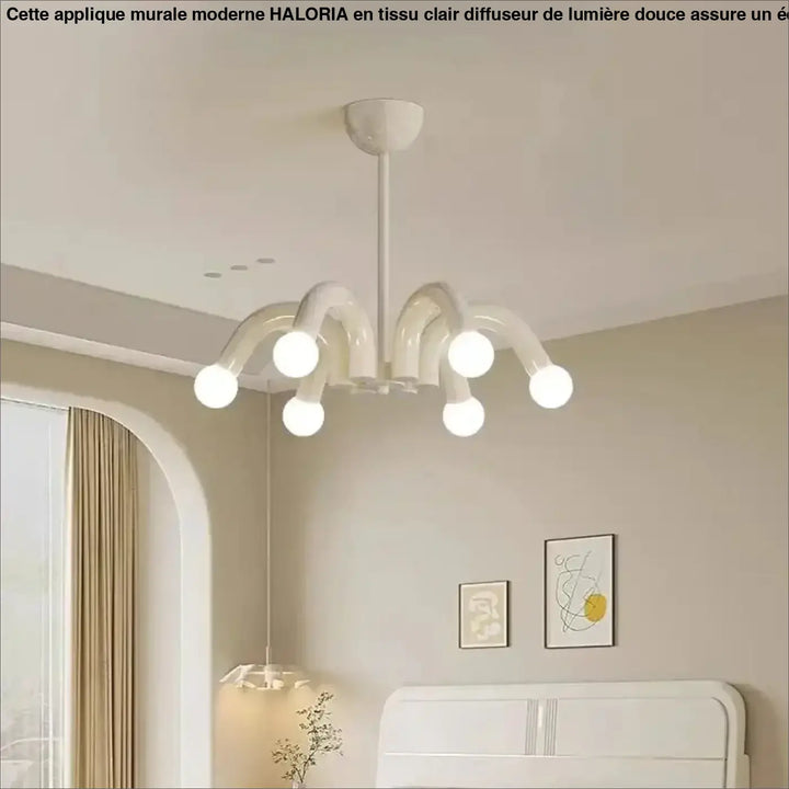 Suspension Luminaire Moderne Original Avec Boules Lumineuses

