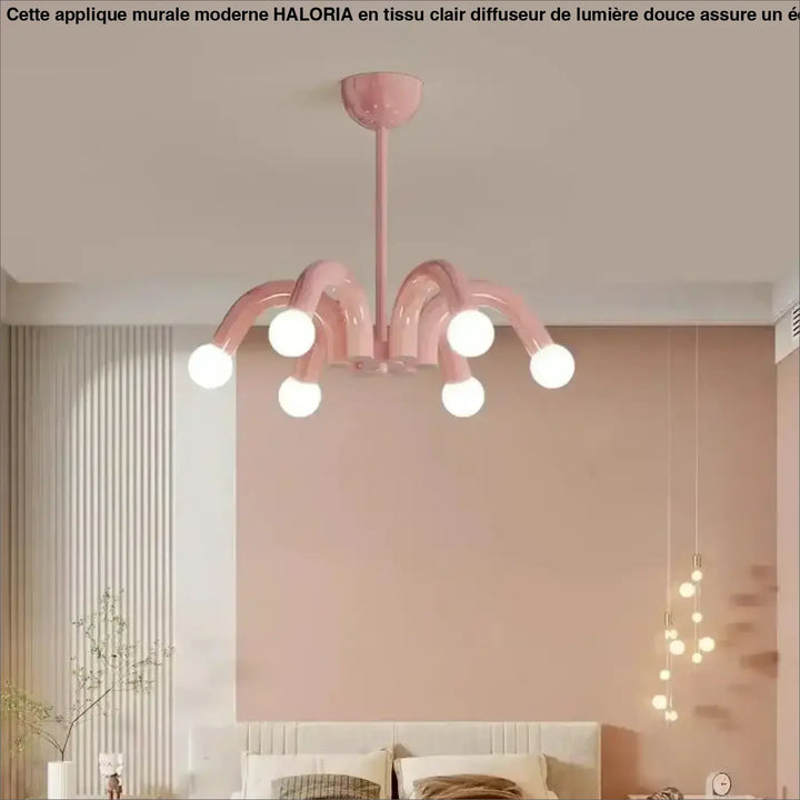 Suspension Luminaire Moderne Original Avec Boules Lumineuses

