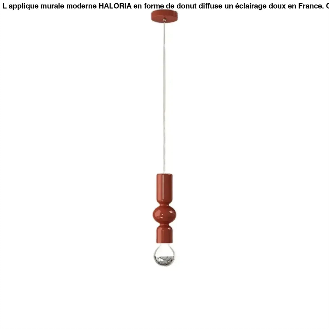 Suspension luminaire minimaliste en métal et verre contemporaine