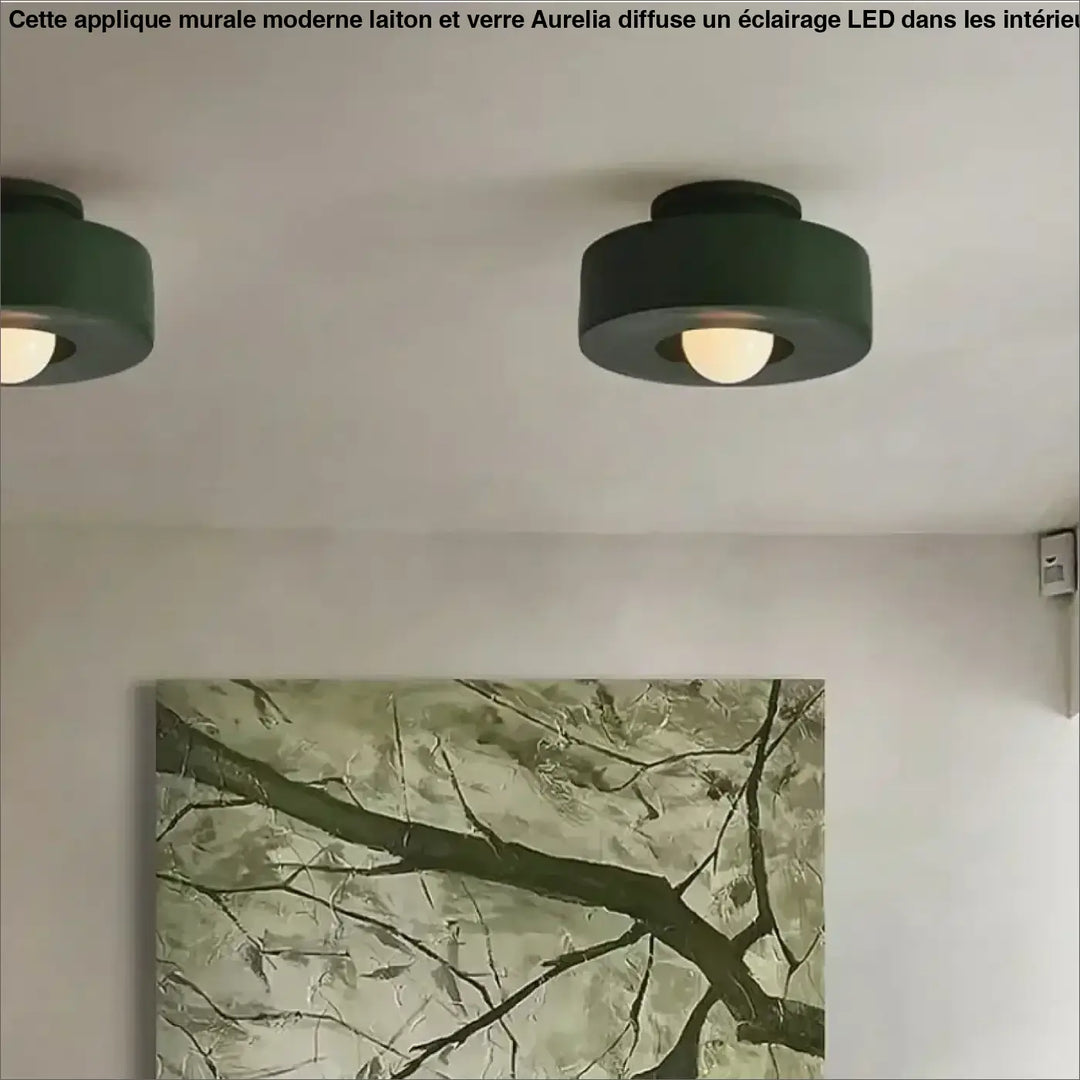 Plafonnier design terracotta look contemporain au style moderne
