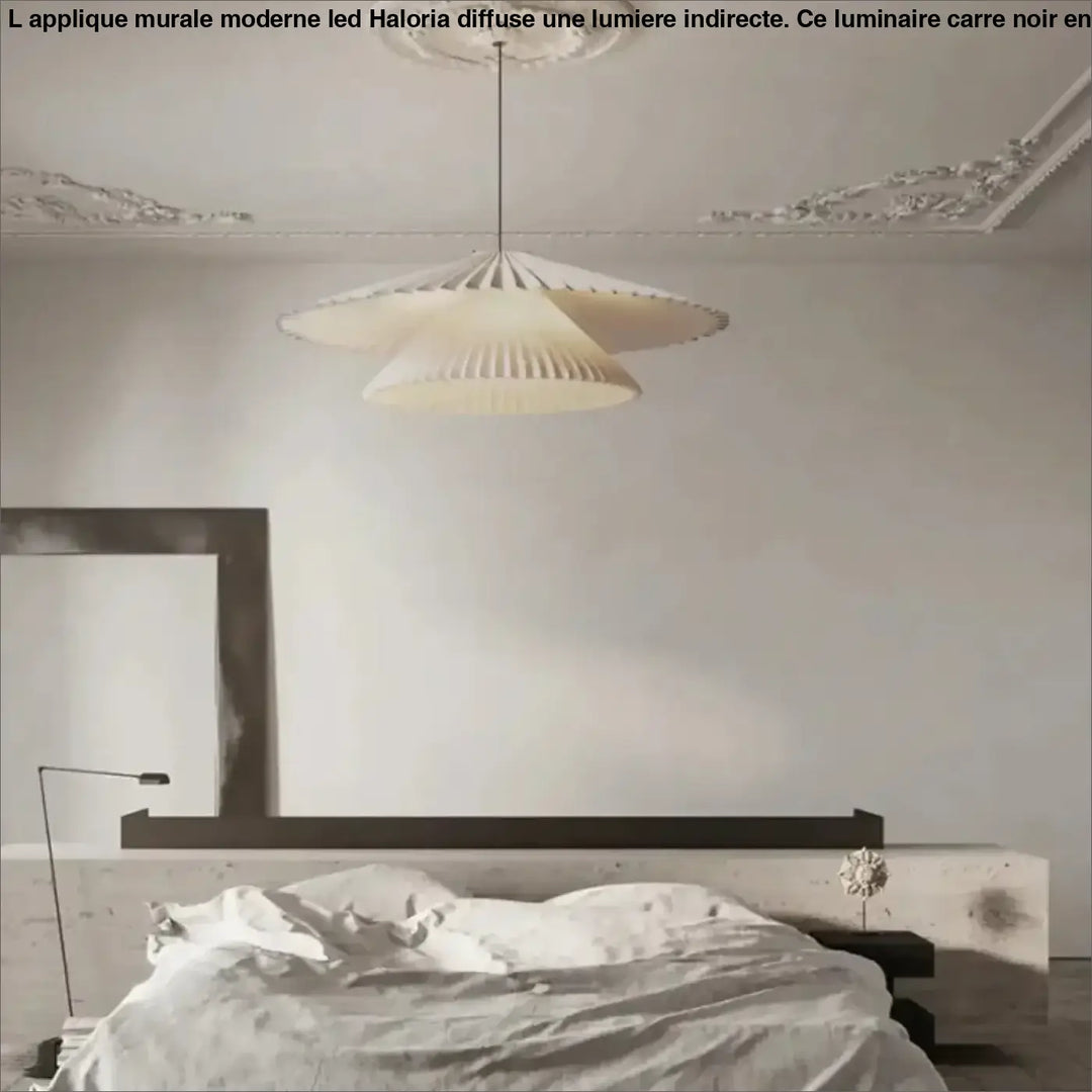 Suspension Luminaire En Papier Style Sculptural À Effet Artistique