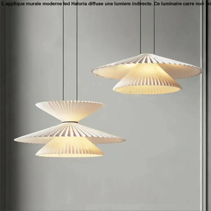 Suspension Luminaire En Papier Style Sculptural À Effet Artistique