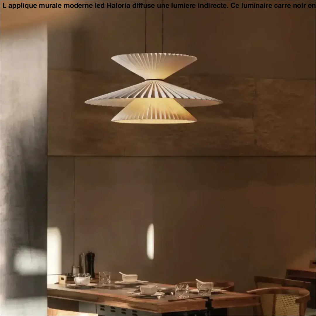 Suspension Luminaire En Papier Style Sculptural À Effet Artistique