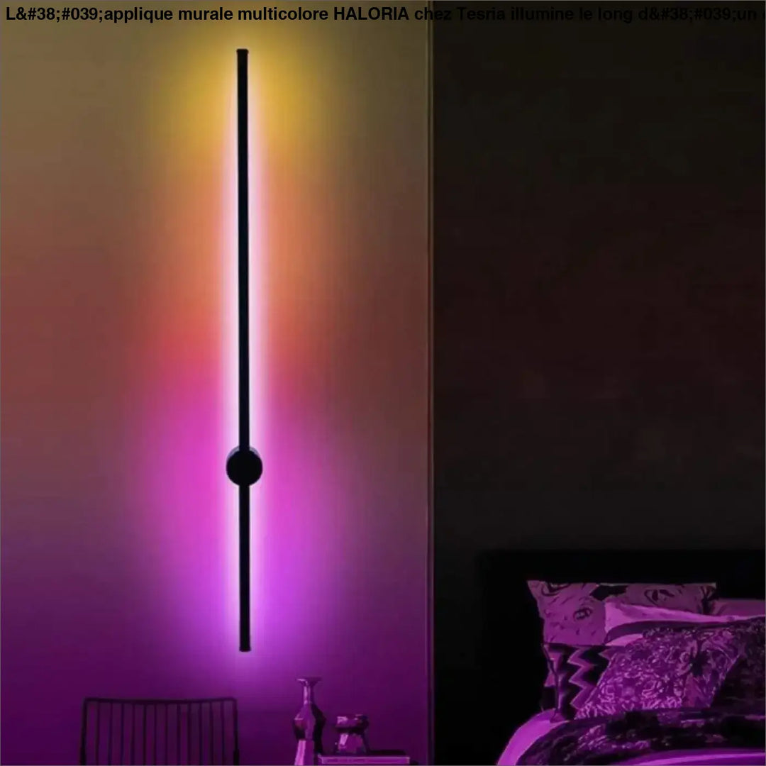 Applique Multicolore En Aluminium Avec Led