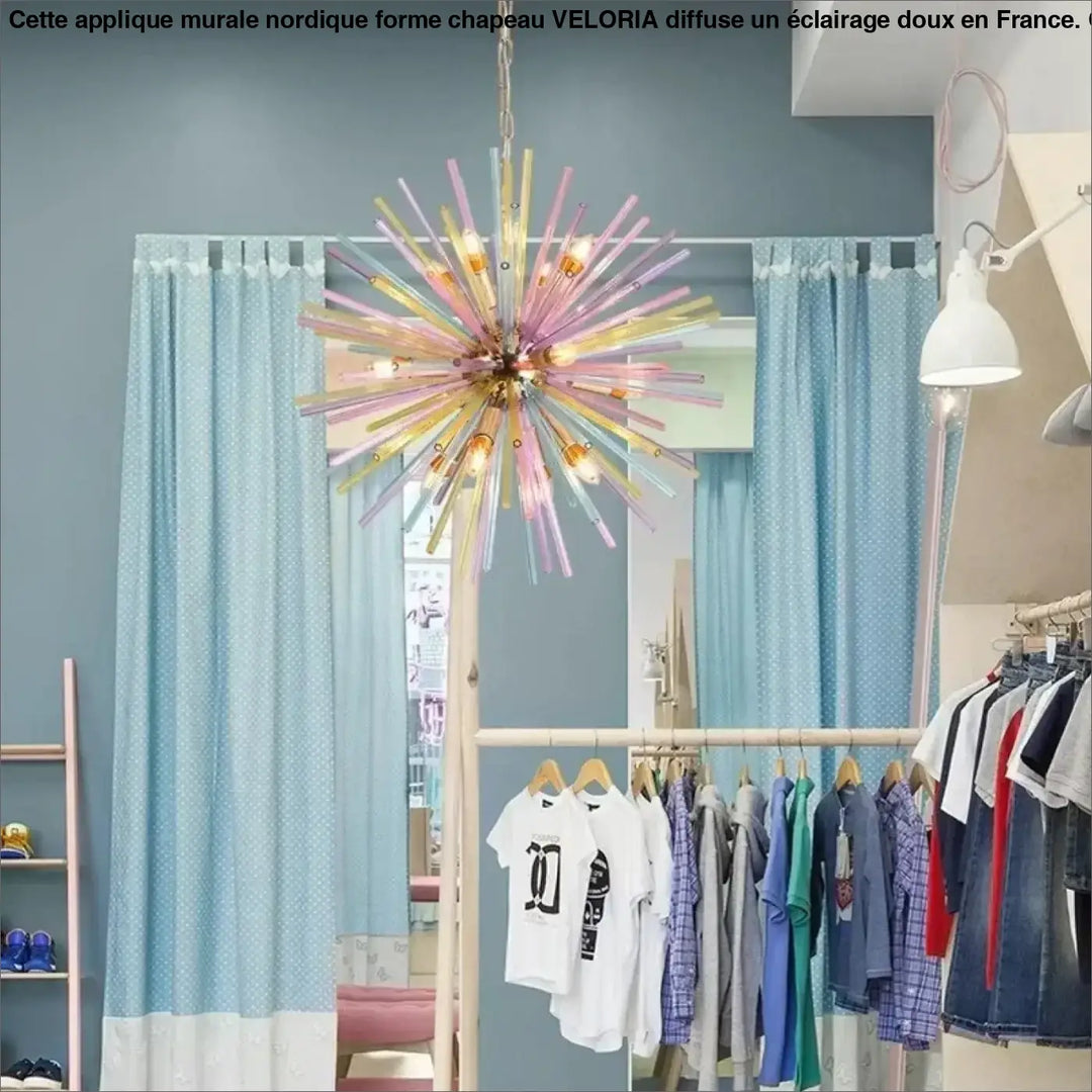 Suspension moderne et vive pour illuminer votre pièce de vie